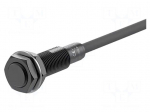 Sensor: inductive | OUT: PNP / NO | 3mm | 10&divide;30VDC | M12 | IP66 | 100mA