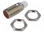 Sensor: photoelectric | straight | Range: 0&divide;500mm | PNP | 100mA | brass
