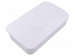 Enclosure: multipurpose | X: 125mm | Y: 210mm | Z: 55mm | OB | ASA | white