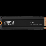 Crucial T700 1TB PCIe Gen5 NVMe M.2 SSD with heatsink