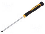 Screwdriver: precision | slot | 4x0.8mm | Blade length: 100mm