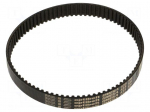 Timing belt | 5M | W: 15mm | Lw: 425mm | metric | OMEGA