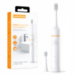 iKaku KSC-1541 LEDUO IPX7 Waterproof sonic electric toothbrush with timer / 500mAh White