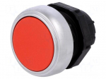 Switch: push-button | Stabl.pos: 1 | 22mm | red | Illumin: none | IP66