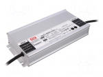 Power supply: switched-mode | LED | 480W | 54VDC | 45.9&divide;56.7VDC | IP65