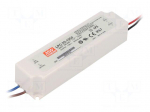 Power supply: switched-mode | LED | 31.5W | 9&divide;30VDC | 1050mA | IP67