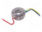 Transformer: toroidal | 120VA | 230VAC | 24V | 24V | 2.5A | 2.5A | 1.3kg
