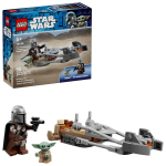 LEGO STAR WARS 75436 The Mandalorian and Grogu's Speeder Bike