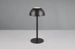 Trio Ricardo LED outdoor table lamp matt black rechargeable gaismeklis R54106132 4017807601794