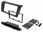 Radio mounting frame | Mazda | 2 DIN | black