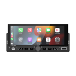 Auto- ja mootorrattatooted, elektroonika, navigatsioon, CB raadio // Autoraadio ja helis&uuml;steem, autosisesed monitorid // Radio samochodowe Kruger&Matz KM2017 CarPlay/AndroidAuto