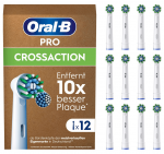 ORAL‑B CrossAction Replacement Brush Heads White 12 pcs