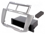 Radio mounting frame | Toyota | 2 DIN | silver