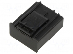 Fuse holder | 6.3x32mm | 250V | Fusedrawer 3 | Type: Fingergrip | black