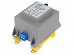 Transformer: encapsulated | 25VA | 230VAC | 24V | 1.04A | Mounting: DIN