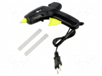 Hot melt glue gun | &Oslash;: 11mm,12mm | 80W | max.200&deg;C | 220&divide;240VAC