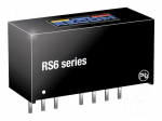 Converter: DC/DC | 6W | Uin: 18&divide;36VDC | Uout: 12VDC | Uout2: -12VDC | SIP8