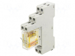 Relay: interface | DPDT | Ucoil: 24VDC | 8A/250VAC | 8A/30VDC | 700VA