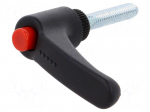 Lever | adjustable | Thread len: 70mm | Lever length: 63mm | -30&divide;130&deg;C
