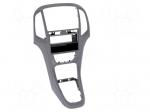 Radio frame | Opel | 2 DIN | titan grey