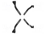 VESA adapter | 8kg | 17&divide;30" | black | 75x75mm,100x100mm | monitor x1