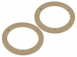 Spacer ring | MDF | 165mm | Nissan | impregnated,varnished