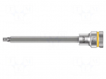 Socket: hex key-bit | inch,Hex Plus | HEX 5/32" | 3/8" | 107mm | Zyklop