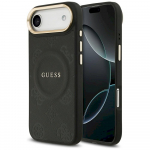 Case Guess Peony Hot Stamp MagSafe for iPhone Air / black