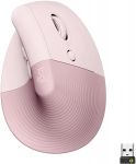 Logitech Lift, Mouse (pink, Logi Bolt, Bluetooth, Windows/macOS/iPadOS)