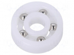Bearing: ball | &Oslash;int: 5mm | &Oslash;out: 16mm | W: 5mm | Cage: polyamide
