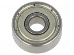 Bearing: single row deep groove ball | &Oslash;int: 4mm | &Oslash;out: 13mm | W: 5mm