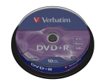 DVD+R 16x CB 4,7GB Verbatim 10 sztuk