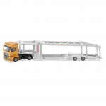 SIKU SUPER MAN car transporter, model vehicle (blue/white)