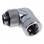 Alphacool Eiszapfen 90&deg; L-angle adapter 1/4", chrome-plated - 17261