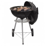 Grill węglowy ogrodowy, z pokrywą, na k&oacute;łkach, kinghoff, kh-2033