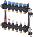 Vario M manifold with flow meter FM 8X, Uponor