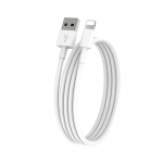 EGA D1 datu pārraides un uzlādes vads | USB-A uz Lightning | 12W | 1m | balts