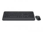 Logitech Keyboard and Mouse Set MK650 - US QWERTY - Graphite