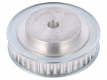 Belt pulley | T5 | W: 10mm | whell width: 21mm | &Oslash;: 66mm | aluminium | ZRS