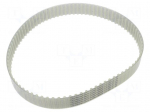 Timing belt | T10 | W: 32mm | H: 4.5mm | Lw: 850mm | Tooth height: 2.5mm