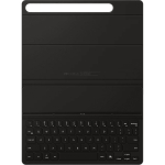 Book Cover Keyboard Slim (black, DE layout, Samsung Galaxy Tab S9 | S9 FE | S10 FE | S10 Lite)