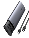 UGREEN 10902 M.2 SSD Enclosure USB 2.0 / USB 3.2 Gen 2 (3.1 Gen 2) Aluminium / grey