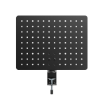 Activejet APB-002B desk organiser &ndash; rotating perforated board, matt black