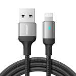 Joyroom USB - Lightning kaabel, 2.4A, 1.2m, Black (S-UL012A10)