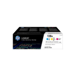Toner HP HP 128A CYM kolmikpakendis LaserJet toonerkassett