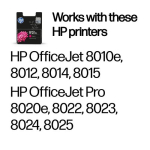 HP 912 XL tintkassett Purple 3YL82AE instant ink