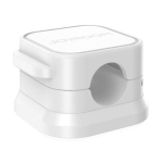 Joyroom magnetiline kaablikorraldaja kuni 7.5 mm l&auml;bim&otilde;&otilde;duga, (3 tk), White (JR-ZS368)