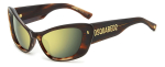 P&auml;ikeseprillid DSQUARED2 naistele D2-0118-S-EX4 (l&auml;&auml;tse/silla/sanga) 57/19/130 mm
