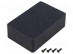 Enclosure: multipurpose | X: 77mm | Y: 116mm | Z: 38mm | 1590 | aluminium