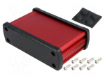 Enclosure: multipurpose | X: 113.7mm | Y: 69mm | Z: 35.2mm | aluminium